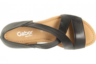 Gabor Comfort Sandalette 22.853.57 | elegant mittlerer Absatz | schuhwolf.de