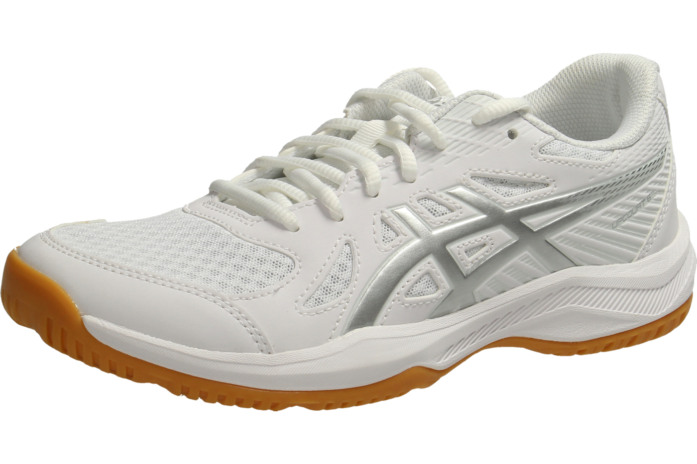 Asics UPCOURT 6 Fussball Schuh 1072A107 100 FuBball schuhwolf